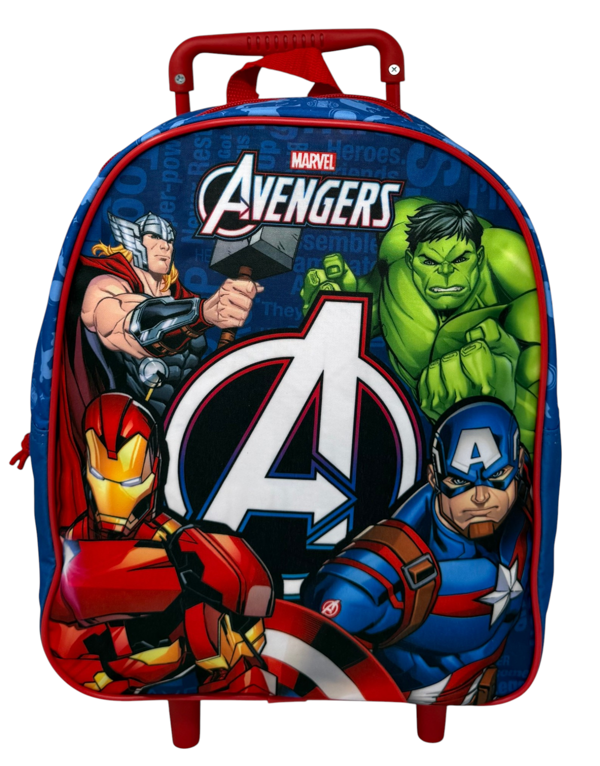 Zaino Asilo Trolley Avengers MARVEL Borsa per Scuola Materna Tempo Libero - 506381