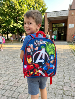 Zaino Asilo Avengers MARVEL Borsa Scuola Infanzia Tempo Libero Passeggio - 506380