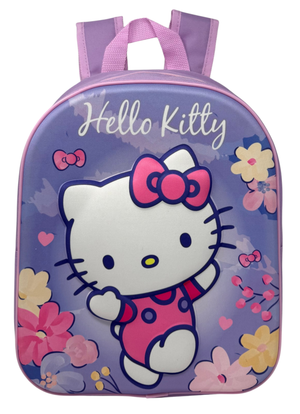 Zaino Asilo 3d Hello Kitty Sanrio Immagine a Rilievo Borsa Scuola Tempo Libero - 1000eva315280
