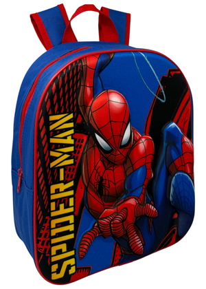Zaino Asilo 3d Spiderman MARVEL Immagine a Rilievo Borsa Scuola Tempo Libero - 508835