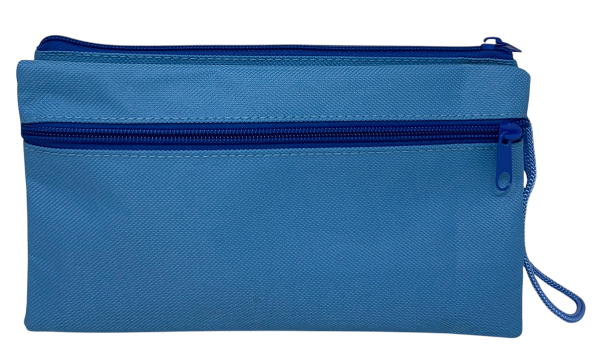 Tombolino Stitch DISNEY 3 Scomparti Bustina Astuccio Portacolori 22 CM - Lst1337-B