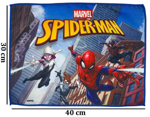 Tovaglietta Spiderman MARVEL in Tessuto da Colazione Pranzo Cm.40x30- Spi1350