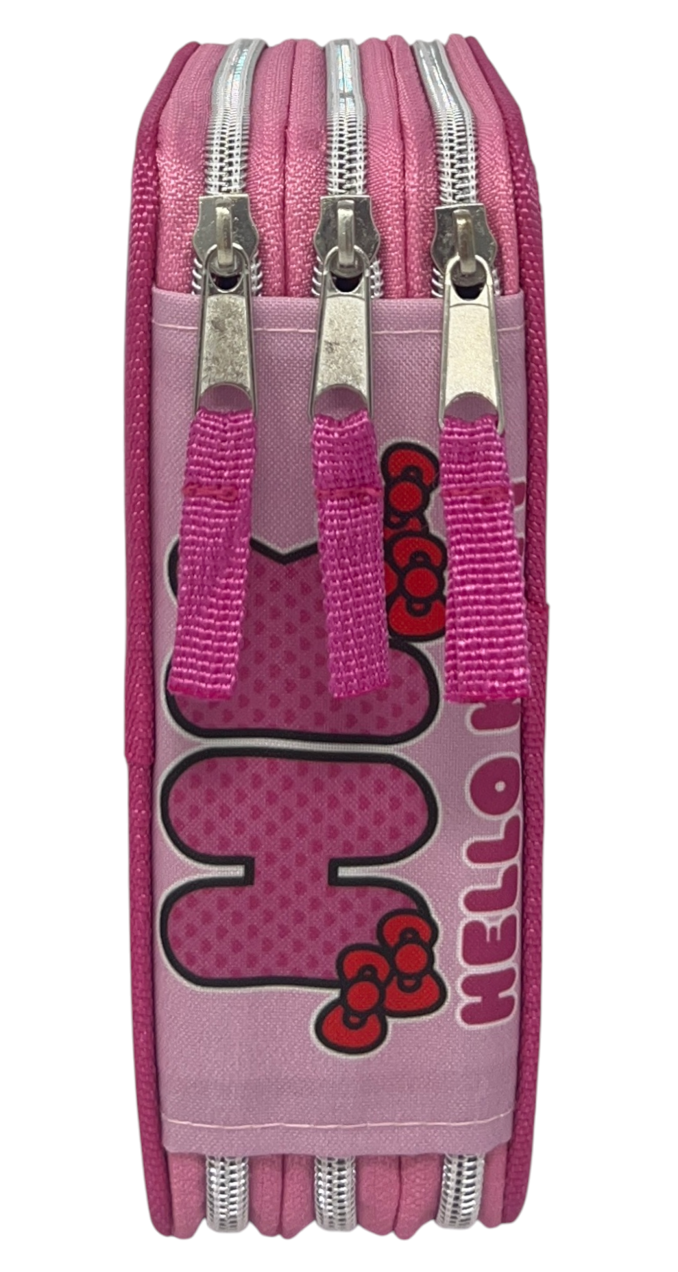 Astuccio Multiscomparto Hello Kitty Sanrio 3 Zip per la Scuola Portacolori Giotto - Hk37-6271