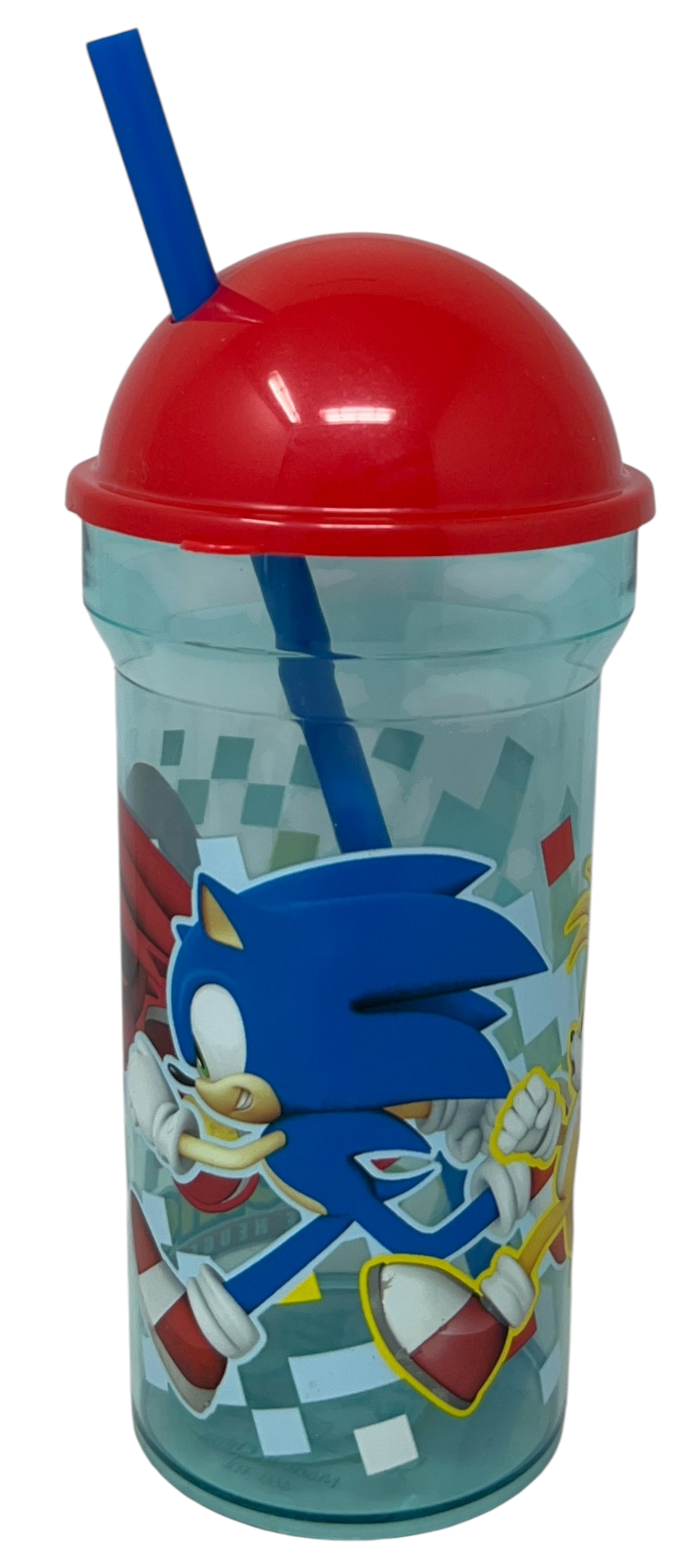 Bicchiere con Cannuccia Trasparente Sonic 460 Ml Bpa Free - St83488