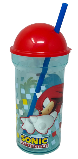 Bicchiere con Cannuccia Trasparente Sonic 460 Ml Bpa Free - St83488