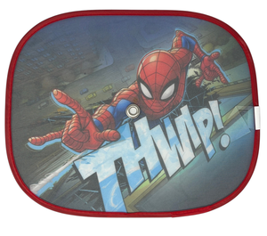 Tendine Parasole Laterali Spiderman MARVEL Coppia di Tendine per Auto 44 X 35 CM Protezione Raggi Uv - 9323