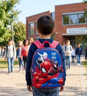 Zaino Asilo 3d Spiderman MARVEL Borsa 31 CM per Scuola Materna O Tempo Libero - 09567