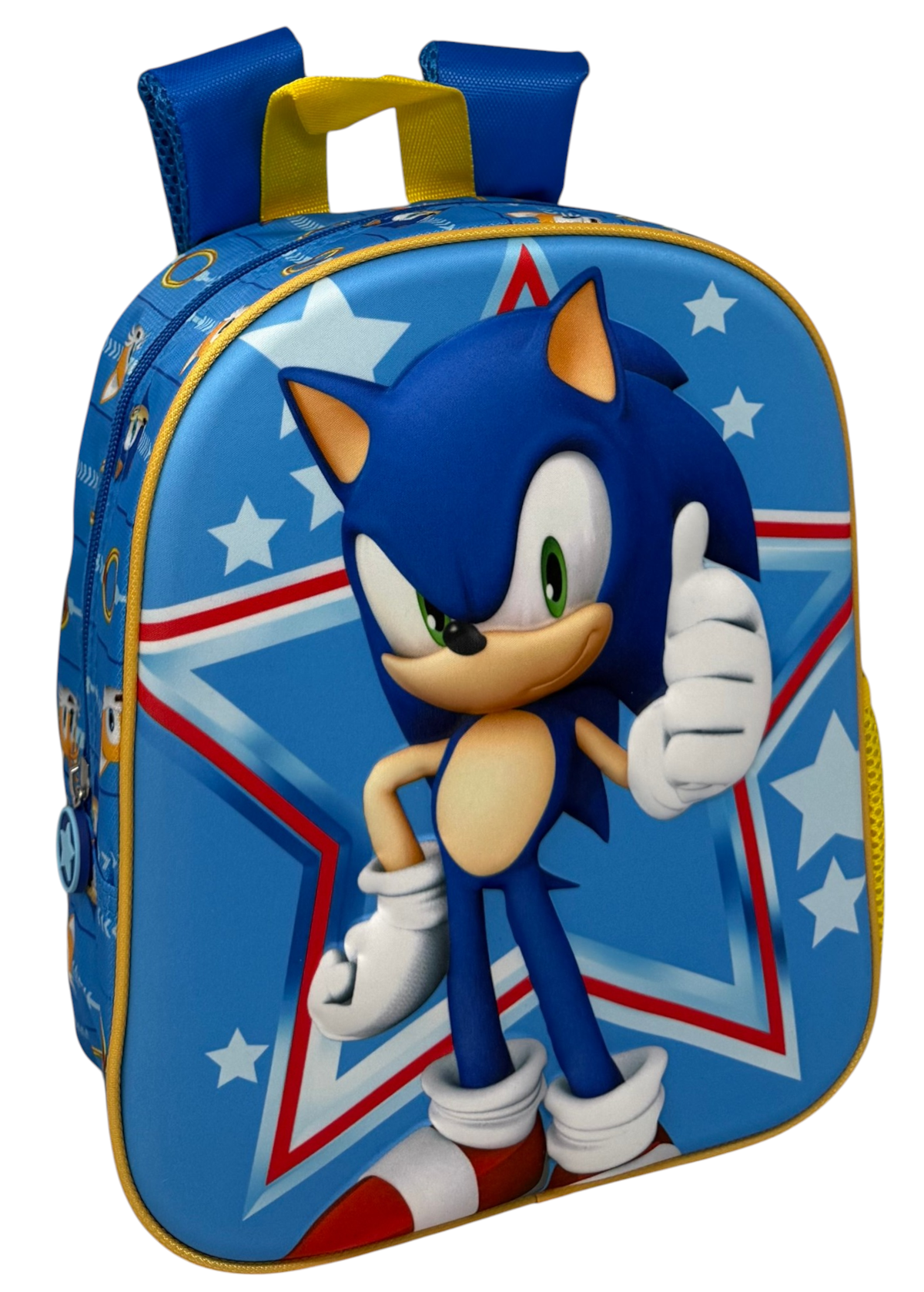 Zaino Asilo 3d Sonic the Hedgehog Borsa 31 CM per Scuola Materna O Tempo Libero - 09597