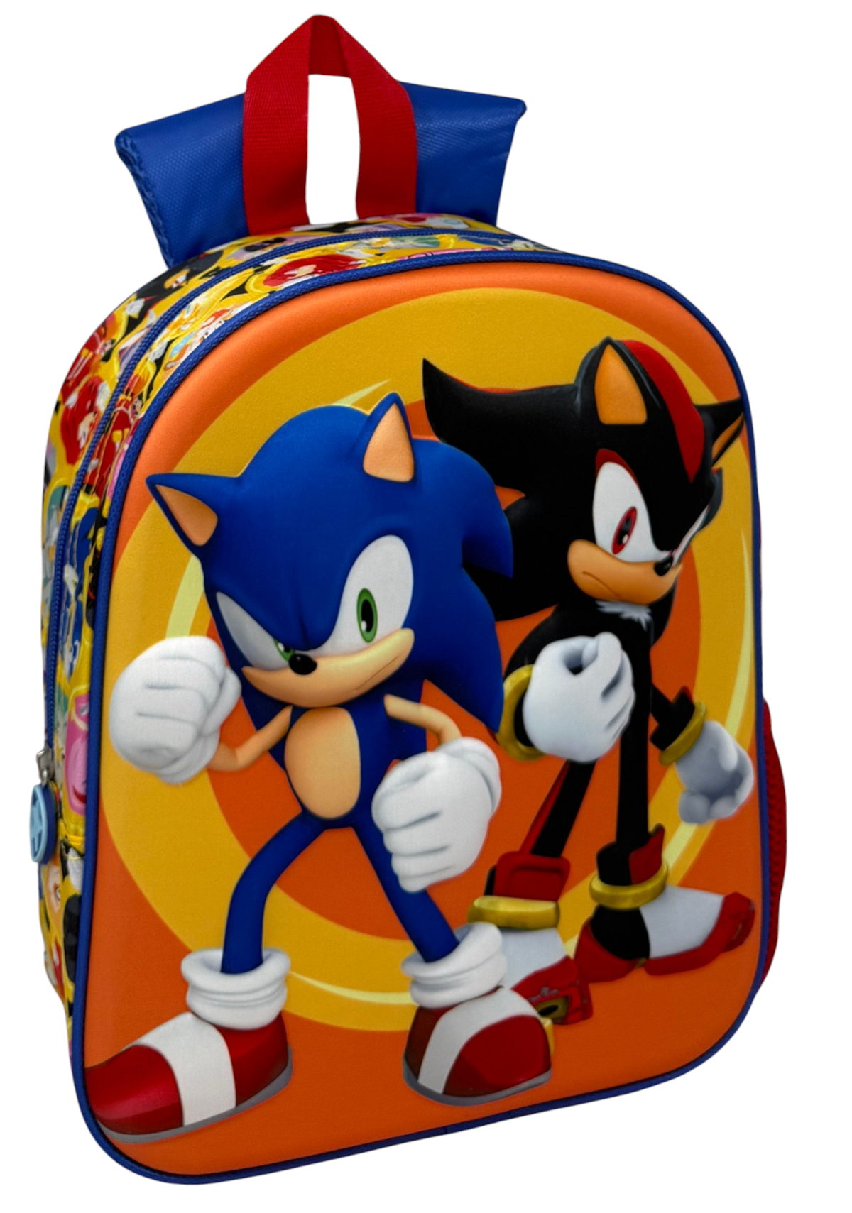 Zaino Asilo 3d Sonic the Hedgehog Borsa 31 CM per Scuola Materna O Tempo Libero - 09602