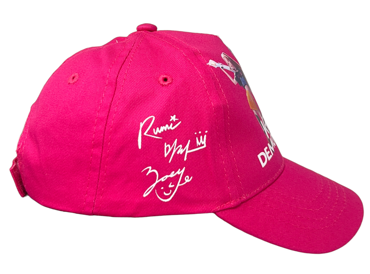 Cappello con Visiera Kpop Demon Hunters Huntrix Berretto con Chiusura Regolabile Bambina - W17061mc