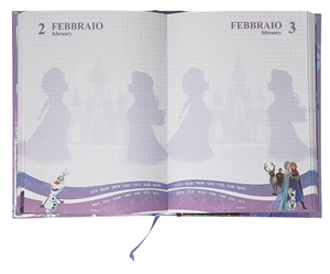 Diario Frozen DISNEY Agenda 10 Mesi Scuola Elementare Media - Fr1338