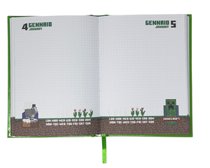 Diario Minecraft Agenda 10 Mesi Scuola Elementare Media - Fu4050