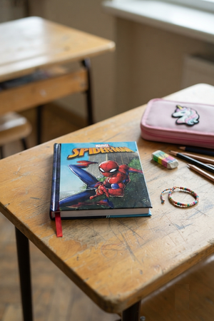 Diario Spiderman MARVEL Agenda 10 Mesi Scuola Elementare Media - Sp1338