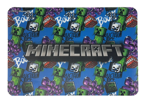 Tovaglietta Minecraft in Plastica Morbida Antiscivolo Ripiegabile Lavabile da Colazione Pranzo Cm.44x30 - Fu6023
