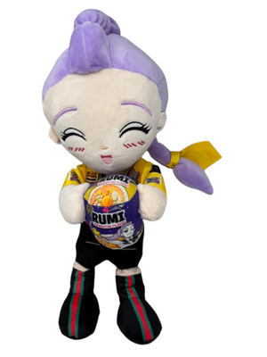 Peluche Rumi Huntrix Pupazzo 38 CM Kpop Demon Hunters con Ramen in Fibra Riciclata - 5592d/rumi
