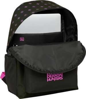 Zaino Scuola Huntrix Kpop Demon Hunters Borsa Modello Americano 43 CM con Tasca Porta Laptop - 8775