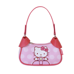 Borsa a Spalla Hello Kitty Sanrio Borsetta a Baguette 21 CM - 09262