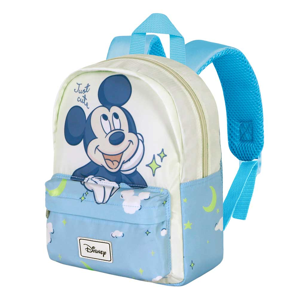 Zainetto Prescolare Topolino DISNEY Borsa 27 CM per Asilo Nido con Tasca Frontale - 09634