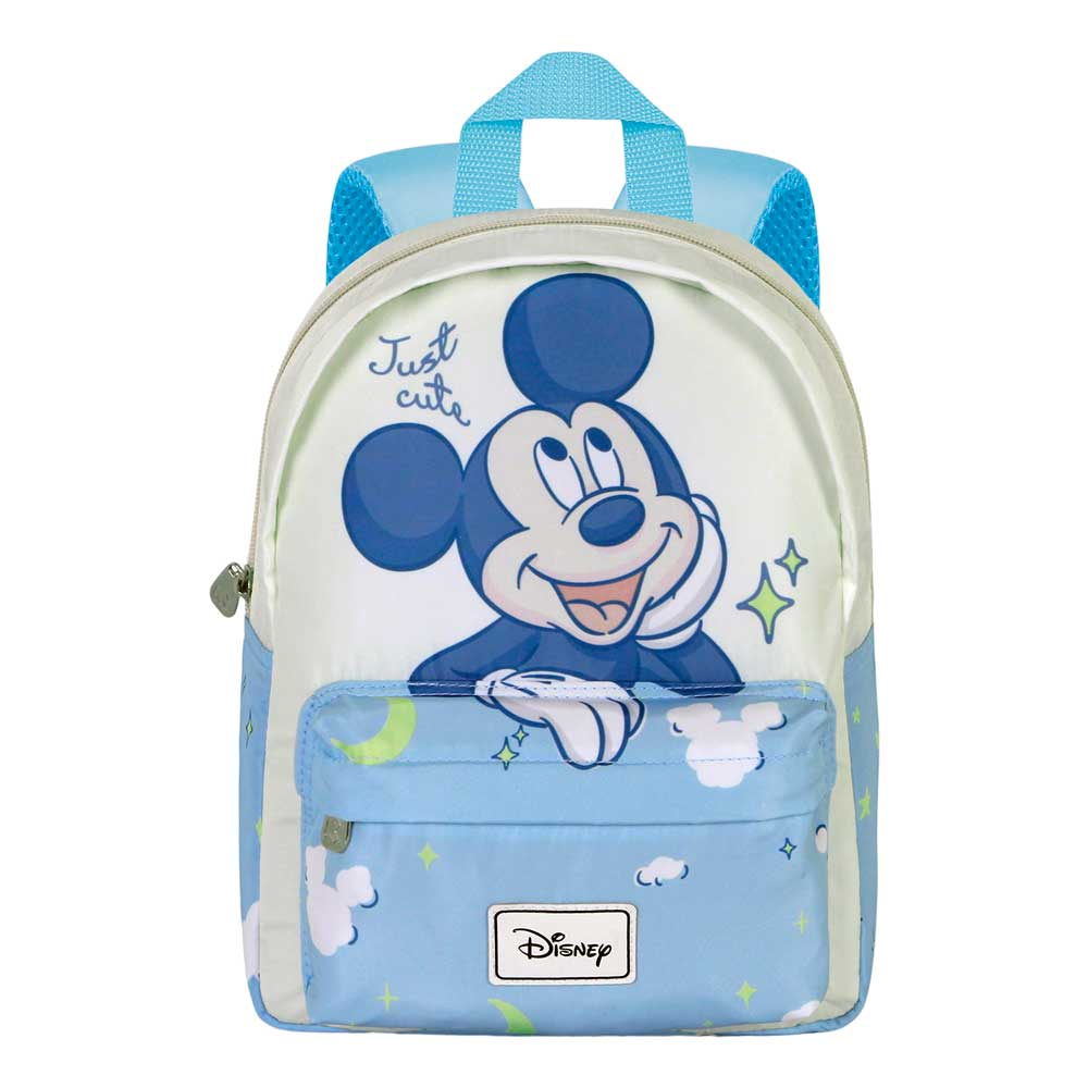 Zainetto Prescolare Topolino DISNEY Borsa 27 CM per Asilo Nido con Tasca Frontale - 09634
