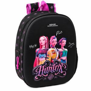 Zaino Asilo 3d Kpop Demon Hunters Huntrix Borsa 33 CM con Tasca Laterale - 64267589
