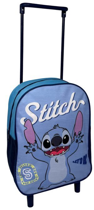 Zaino Asilo Trolley Stitch DISNEY Borsa per Scuola Materna Tempo Libero - Sf5200