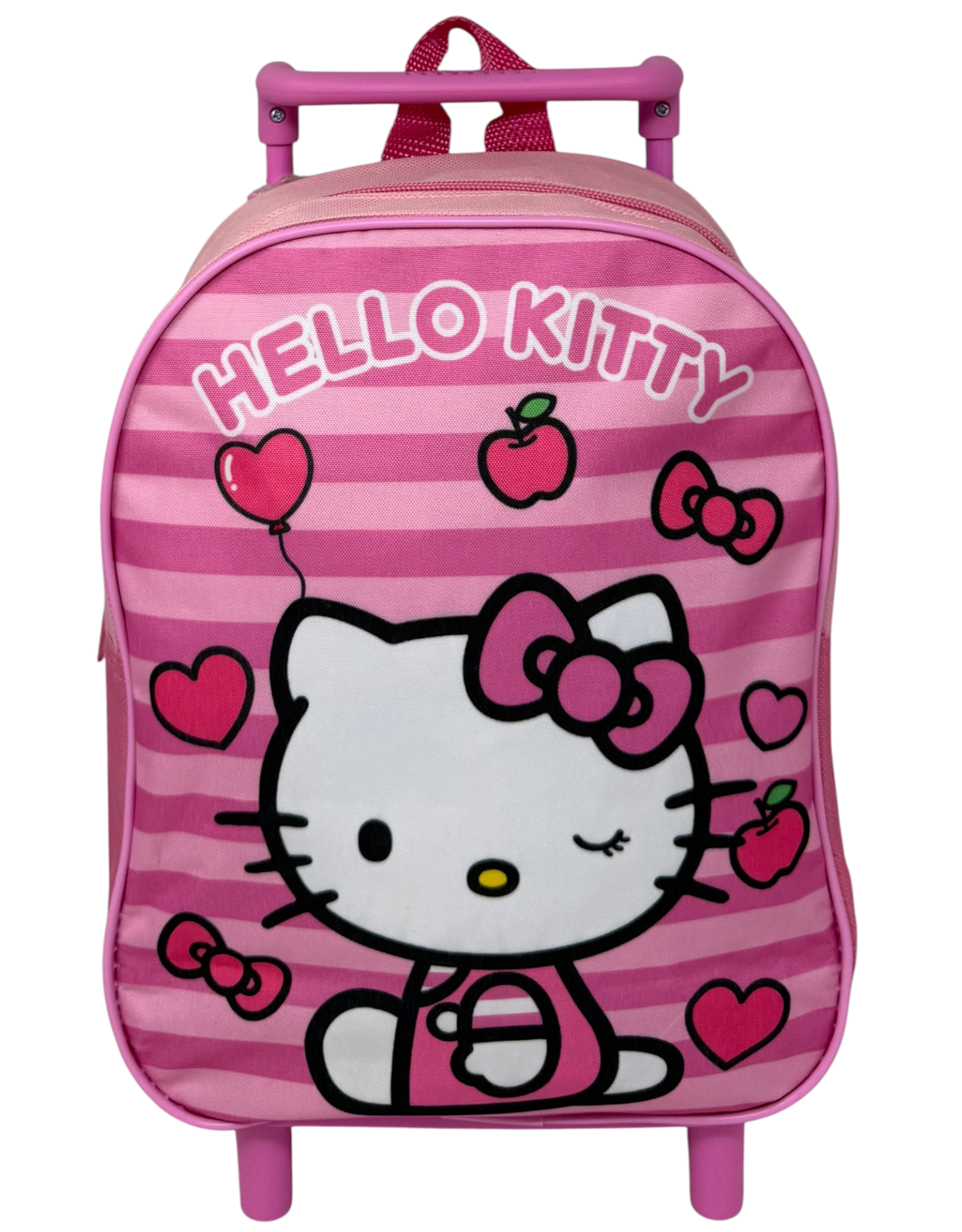 Zaino Asilo Trolley Hello Kitty Sanrio Borsa per Scuola Materna Tempo Libero - 300103