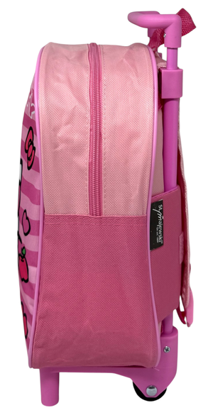 Zaino Asilo Trolley Hello Kitty Sanrio Borsa per Scuola Materna Tempo Libero - 300103