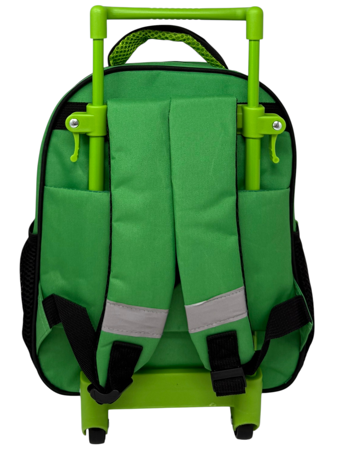 Zaino Asilo Trolley Minecraft con Tasca Frontale 30 Cm. Manico Allungabile - Fu5316