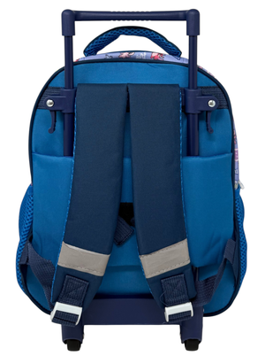 Zaino Asilo Trolley Stitch DISNEY con Tasca Frontale 30 Cm. Manico Allungabile - Sf5293