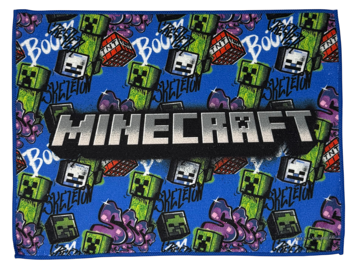 Tovaglietta Minecraft in Tessuto da Colazione Pranzo Cm.40x30- Fu6054