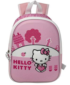 Zaino Asilo 3d Hello Kitty Sanrio Borsa Scuola Materna O Tempo Libero 29 CM - Zh25005