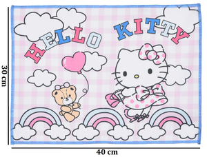 Tovaglietta Hello Kitty Sanrio in Tessuto da Colazione Pranzo 40x30 CM - Zh18003