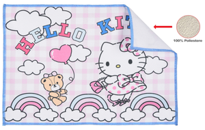 Tovaglietta Hello Kitty Sanrio in Tessuto da Colazione Pranzo 40x30 CM - Zh18003