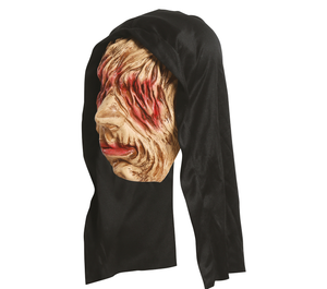 Maschera da Lebbroso con Cappuccio Adulto Accessorio Travestimento Halloween Cosplay - 2872