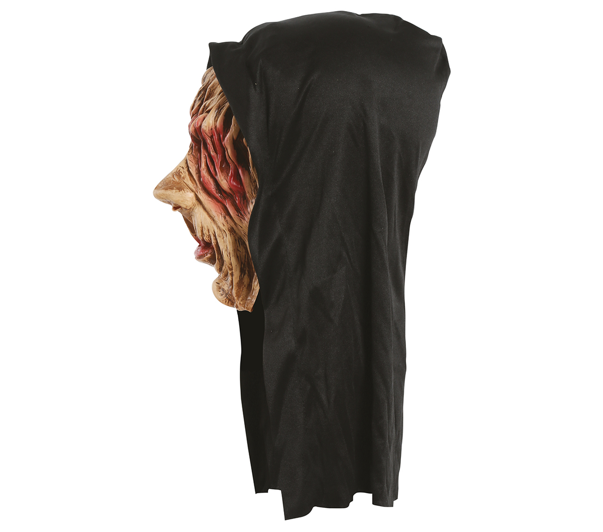 Maschera da Lebbroso con Cappuccio Adulto Accessorio Travestimento Halloween Cosplay - 2872
