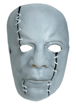Maschera Assassino in Lattice con Cicatrici Accessorio Travestimento Halloween Cosplay - 20544