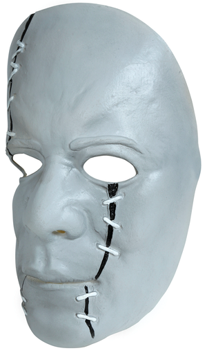 Maschera Assassino in Lattice con Cicatrici Accessorio Travestimento Halloween Cosplay - 20544
