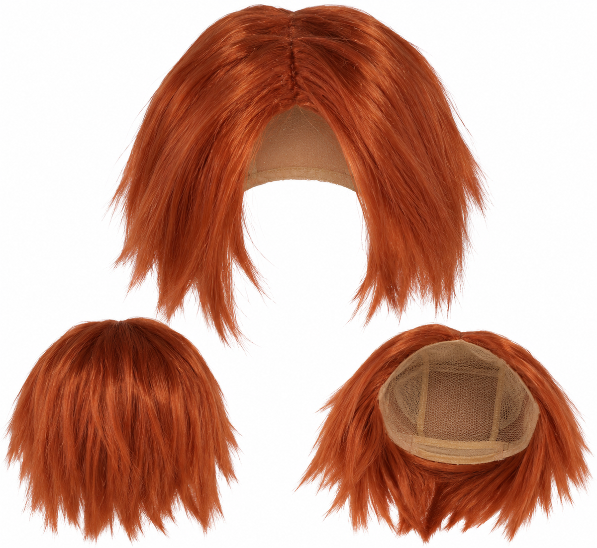 Parrucca Bambola Assassina Accessorio Travestimento Halloween Cosplay Chucky - 48017