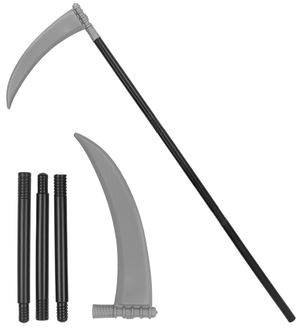 Falce Abbatibile 102 CM Accessorio Travestimento Halloween Carnevale Cosplay - 12045