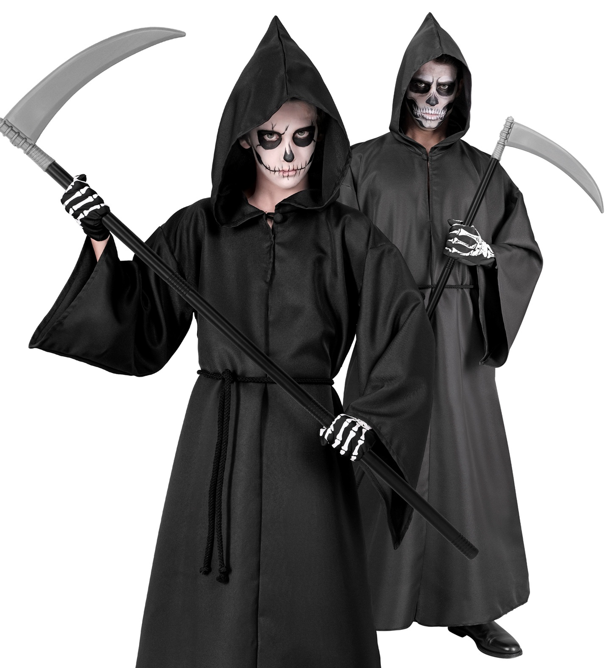 Falce Abbatibile 102 CM Accessorio Travestimento Halloween Carnevale Cosplay - 12045