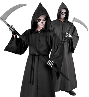 Falce Abbatibile 102 CM Accessorio Travestimento Halloween Carnevale Cosplay - 12045