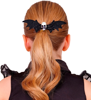Fermacapelli Teschio Pipistrello Accessori per Travestimento Carnevale Halloween - 65013