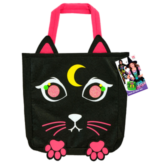 Cestino Dolcetto O Scherzetto Gatto Borsetta Accessorio Travestimento Halloween - 86875