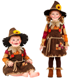 Costume Spaventapasseri Vestito e Cappello Travestimento Halloween Carnevale Cosplay - 9728