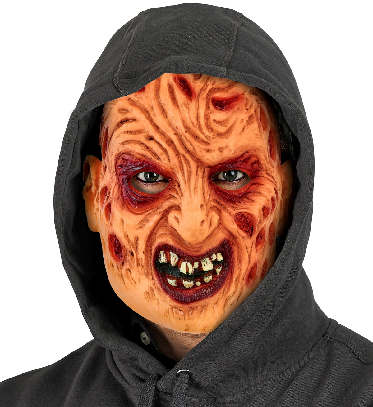 Maschera Freddy in Lattice Accessorio Travestimento Halloween Cosplay Krueger- 28559