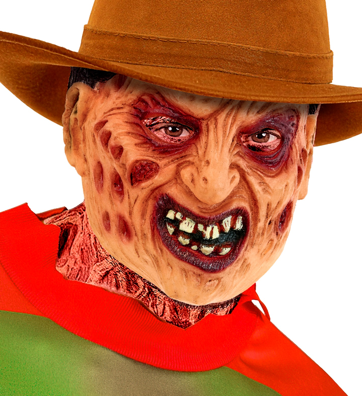 Maschera Freddy in Lattice Accessorio Travestimento Halloween Cosplay Krueger- 28559