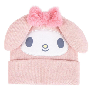Berretto Invernale My Melody Sanrio con Dettagli 3d Cappello in Morbido Acrilico - 0559