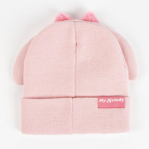Berretto Invernale My Melody Sanrio con Dettagli 3d Cappello in Morbido Acrilico - 0559