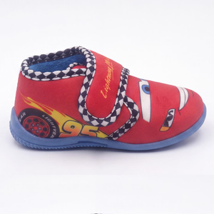 Pantofole Invernali Cars DISNEY Scarpetta Stivaletto con Suola Antiscivolo Chiusura a Strappo - 7388