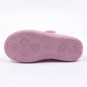 Pantofole Invernali Peppa Pig Scarpetta Stivaletto con Suola Antiscivolo Chiusura a Strappo - 7390